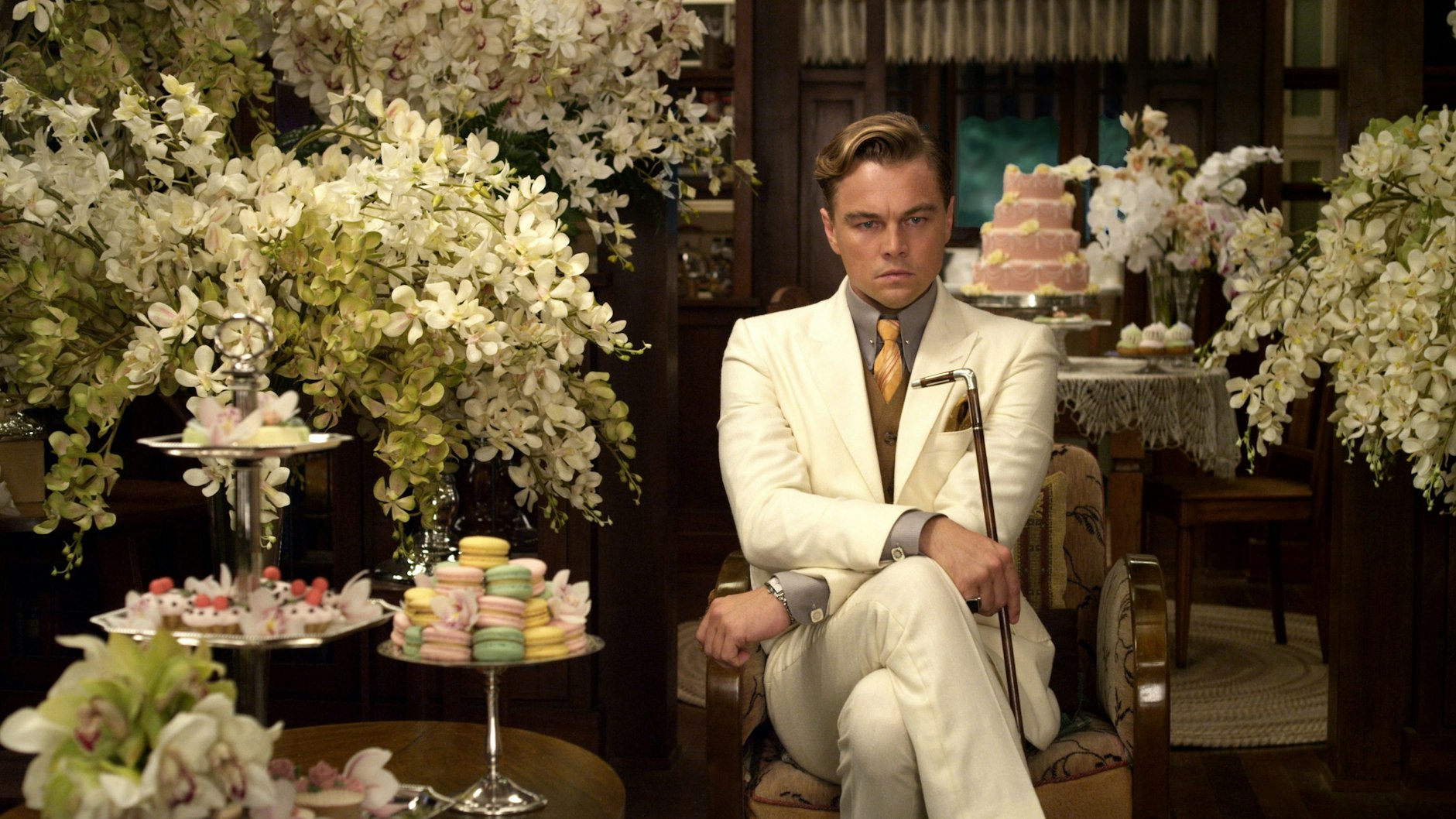 Leonardo DiCaprio spielte Hauptfigur Jay Gatsby in der Verfilmung von „Der große Gatsby“.