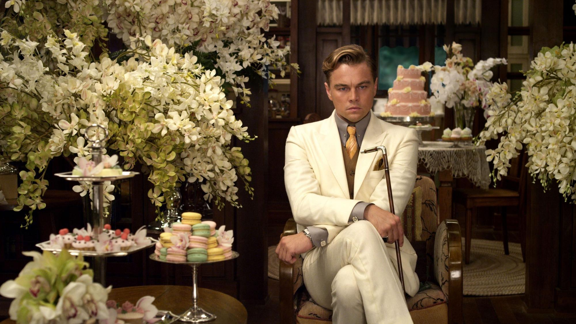 Leonardo DiCaprio spielte Hauptfigur Jay Gatsby in der Verfilmung von „Der große Gatsby“.