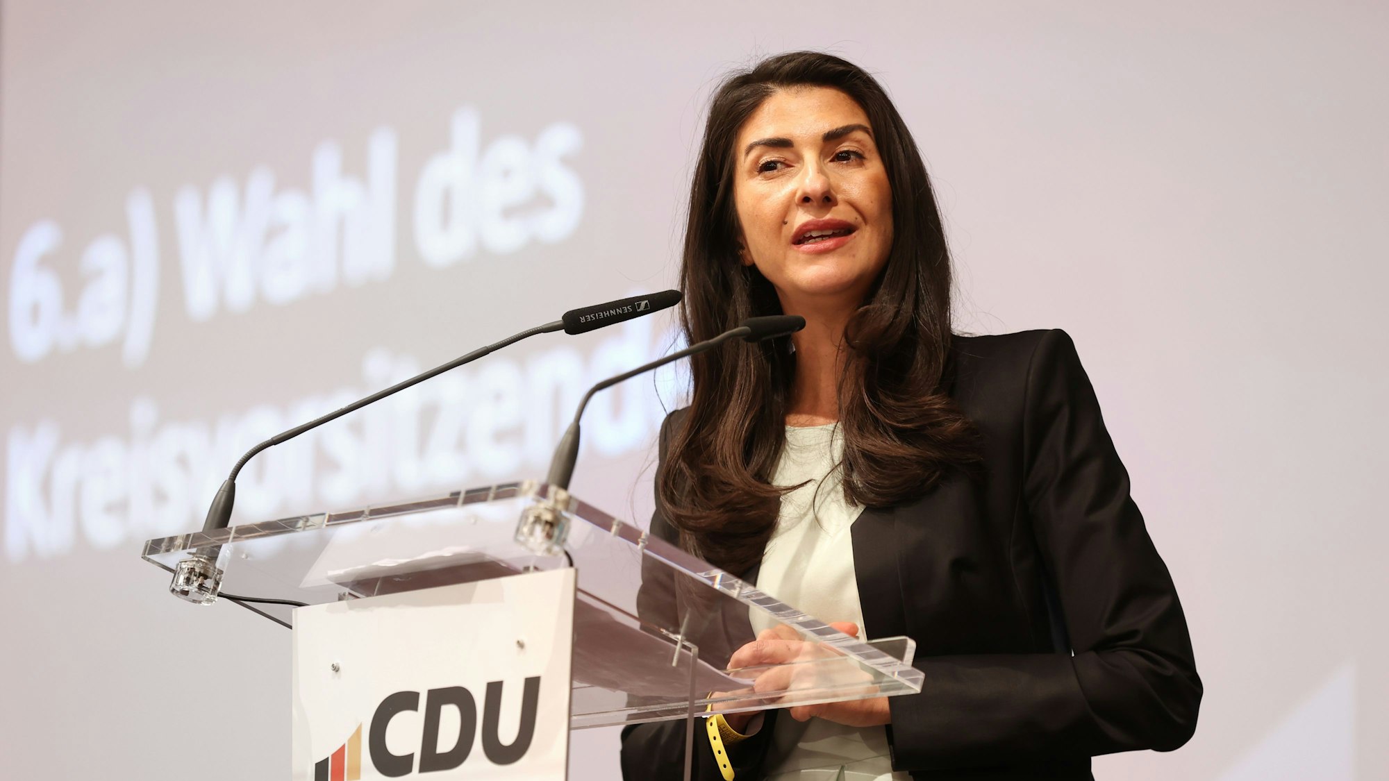 Die Kölner CDU-Chefin Serap Güler (Archivbild)