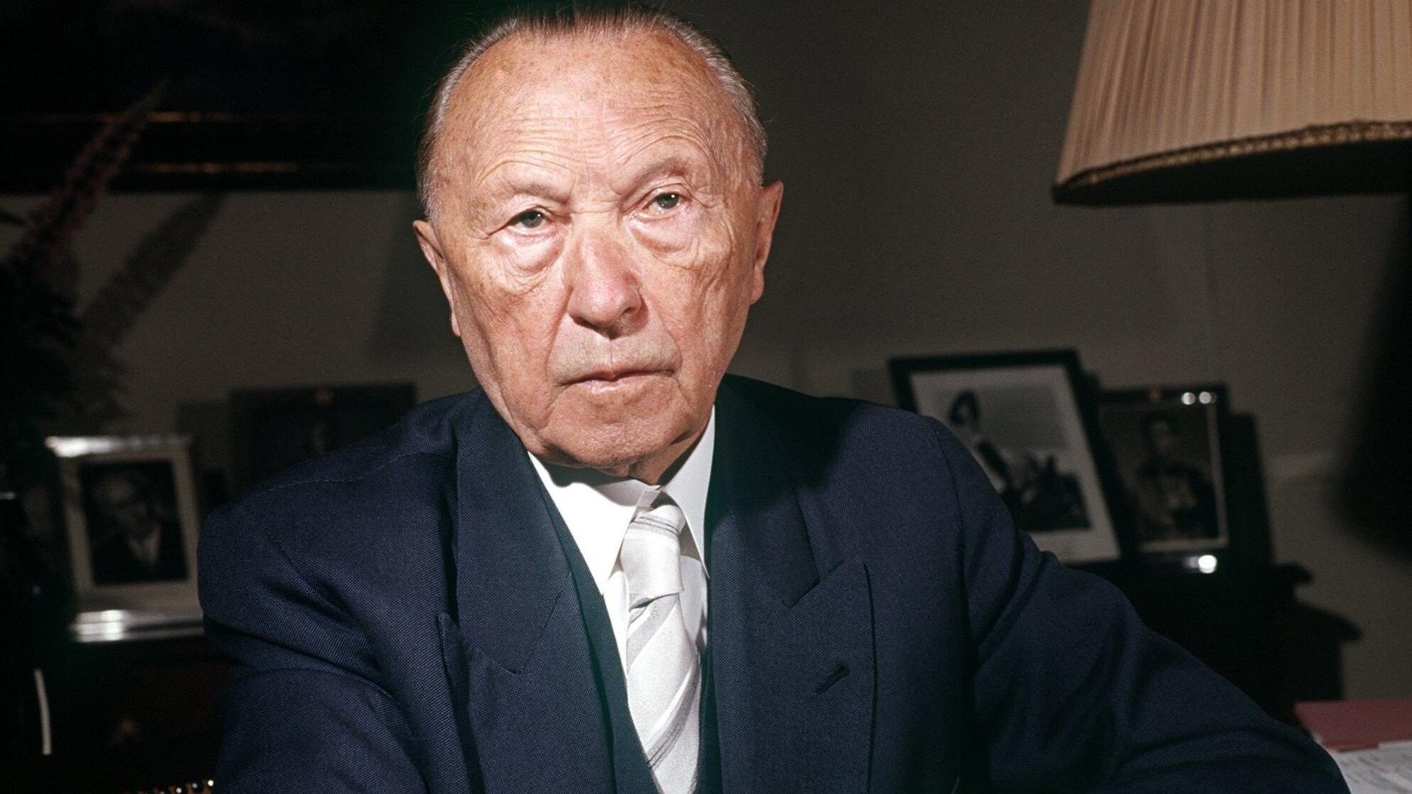 Konrad Adenauer im Jahr 1965.