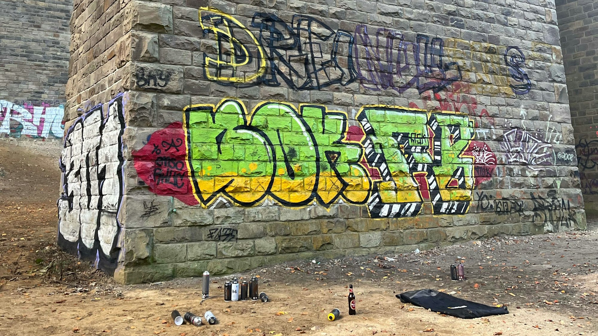 Graffiti in Burscheid