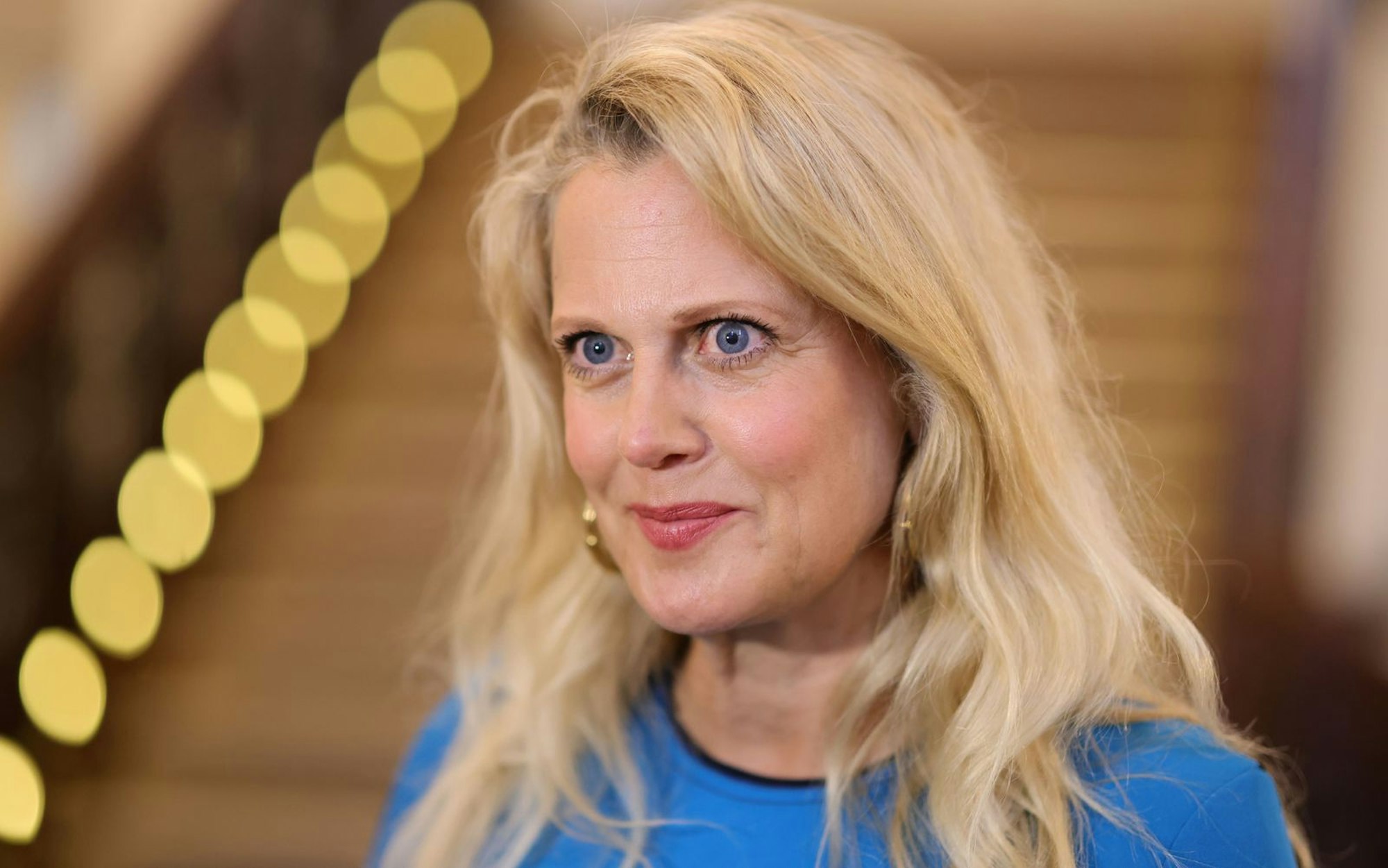 Barbara Schöneberger hatte in ihrem Podcast den Comedian Lutz van der Horst zu Gast. (Bild: 2023 Getty Images/Andreas Rentz)