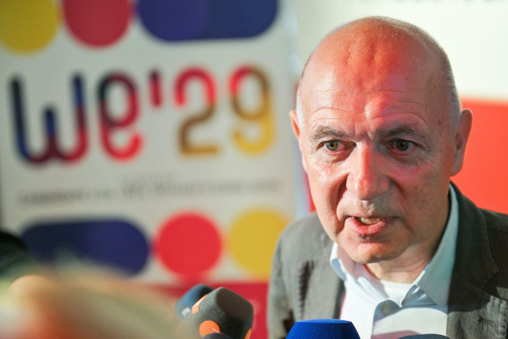 DFB-Präsident Bernd Neuendorf denkt «perspektivisch» an eine Männer-WM in Deutschland