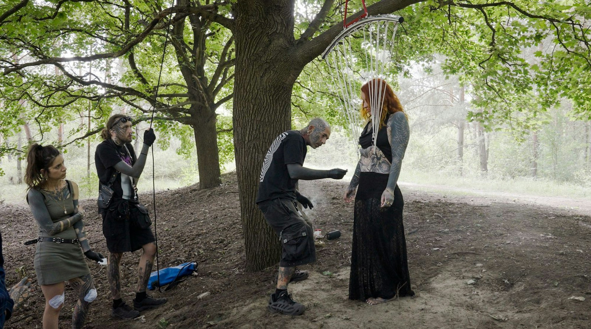 Die Gemeinschaft in der kleinen Gruppe sei spürbar, findet von der Groeben: Alle achten aufeinander. (Bild: WDR/Sendefähig/Anne Thiele)