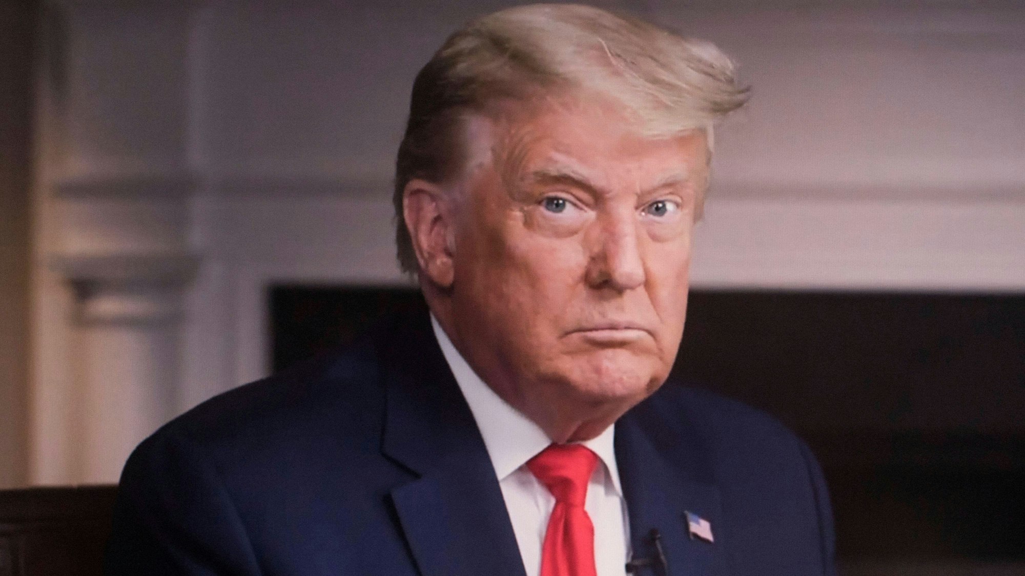 Donald Trump äußerte sich in einem ausführlichen Interview bei CBS (Archivbild)