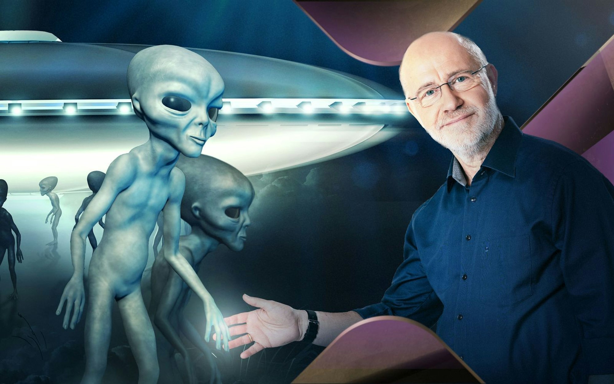 Harald Lesch widmet sich in einer neuen „Terra X“-Ausgabe der „Wahrheit über UFOs“. (Bild: ZDF / Joe Pohl / Imago)