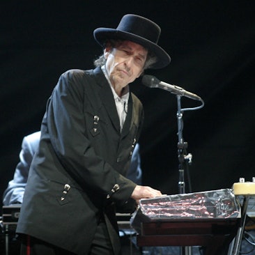 Concierto por la Paz . Bob Dylan Foto : Javier Hernandez EDITORIAL USE ONLY PUBLICATIONxNOTxINxECUxCHIxARG Copyright: xx x elpphotos010256