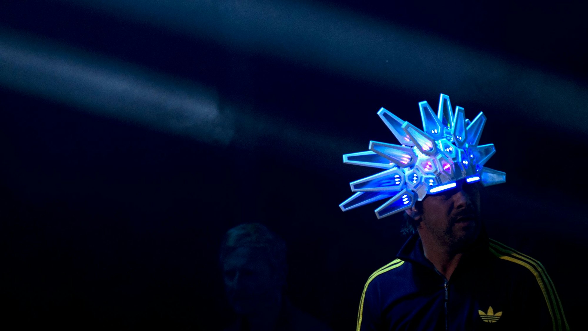 Der britische Sänger Jay Kay von Jamiroquai tritt während eines Konzerts beim Starlite Music Festival in Marbella auf.