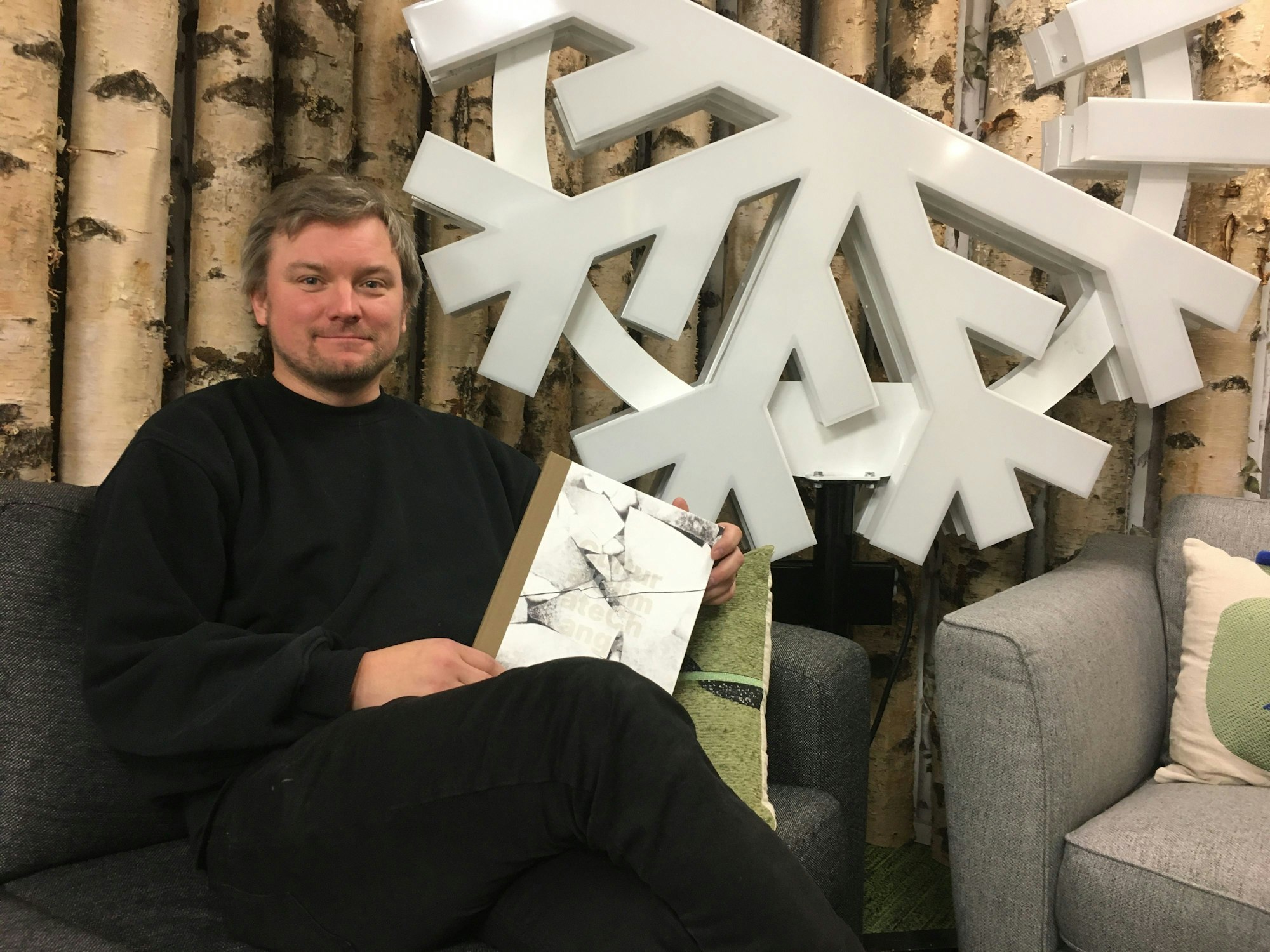 Henri Turunen ist Programm-Manager und bereitet das besondere Jahr vor.