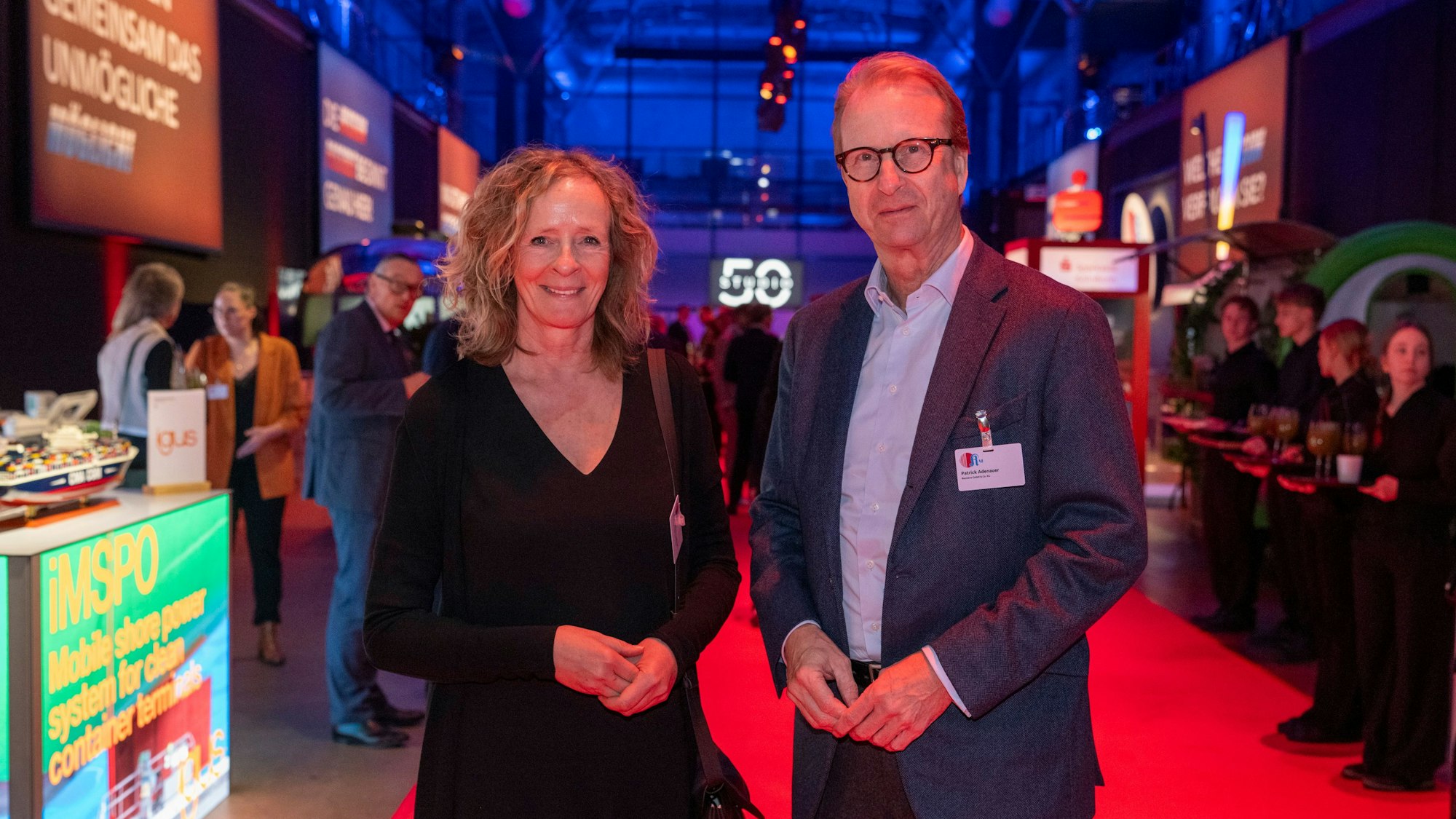 Herausgeberin Isabella Neven DuMont und Unternehmer Patrick Adenauer