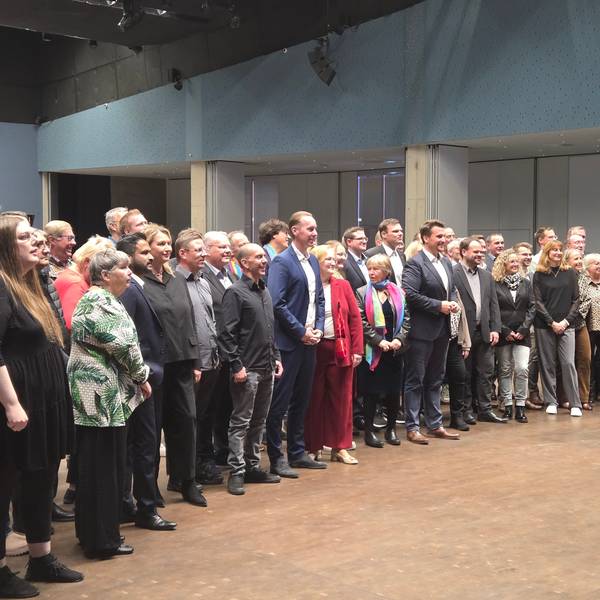 Der Troisdorfer Stadtrat vor seiner konstituierenden Sitzung