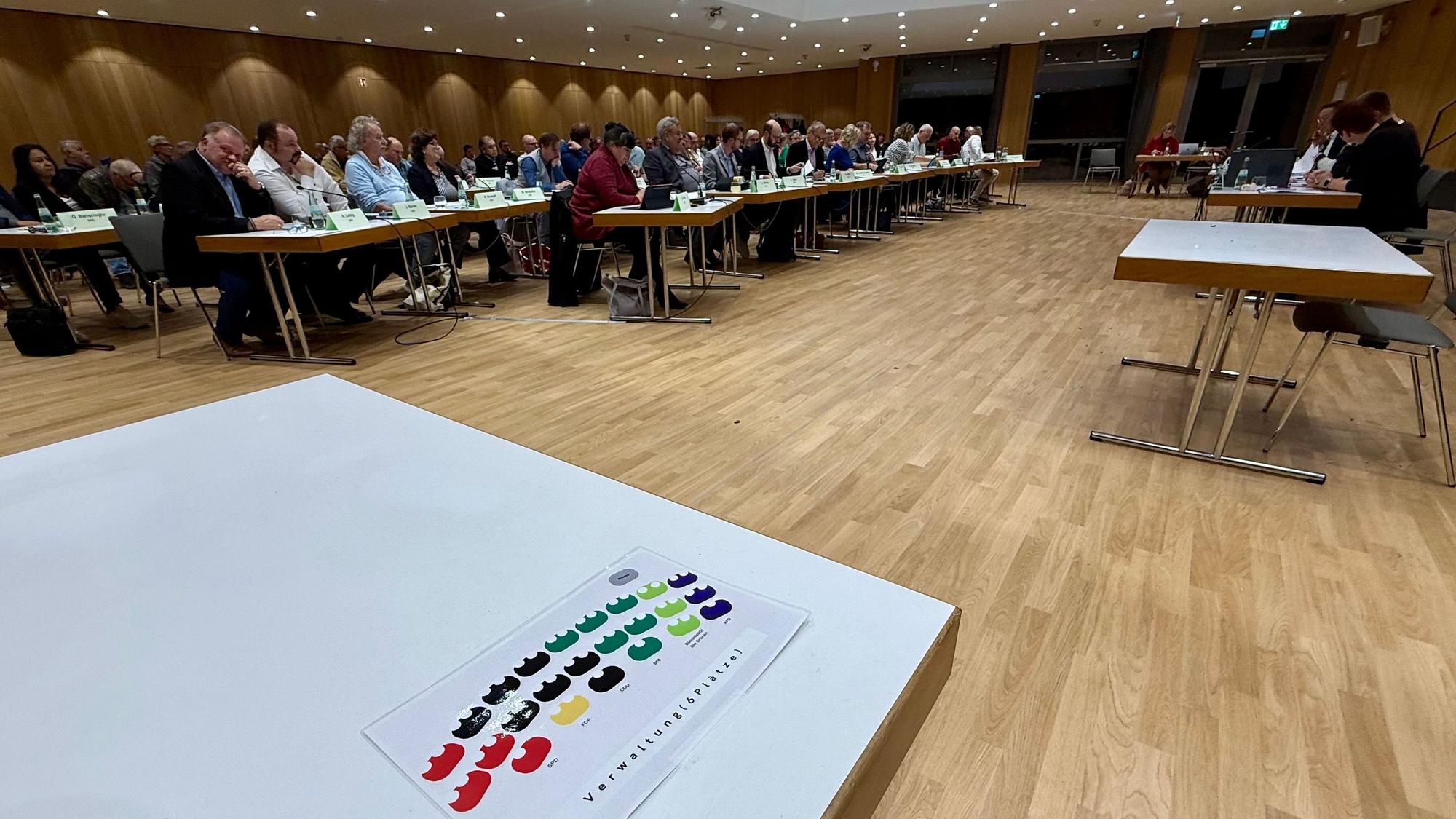 Die konstituierende Sitzung des Burscheider Rats im Kulturforum
