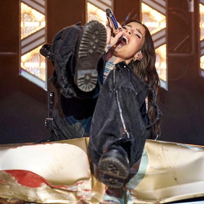 Lena Meyer-Landrut live beim Sommerfestival 2024 in der Autostadt Wolfsburg.