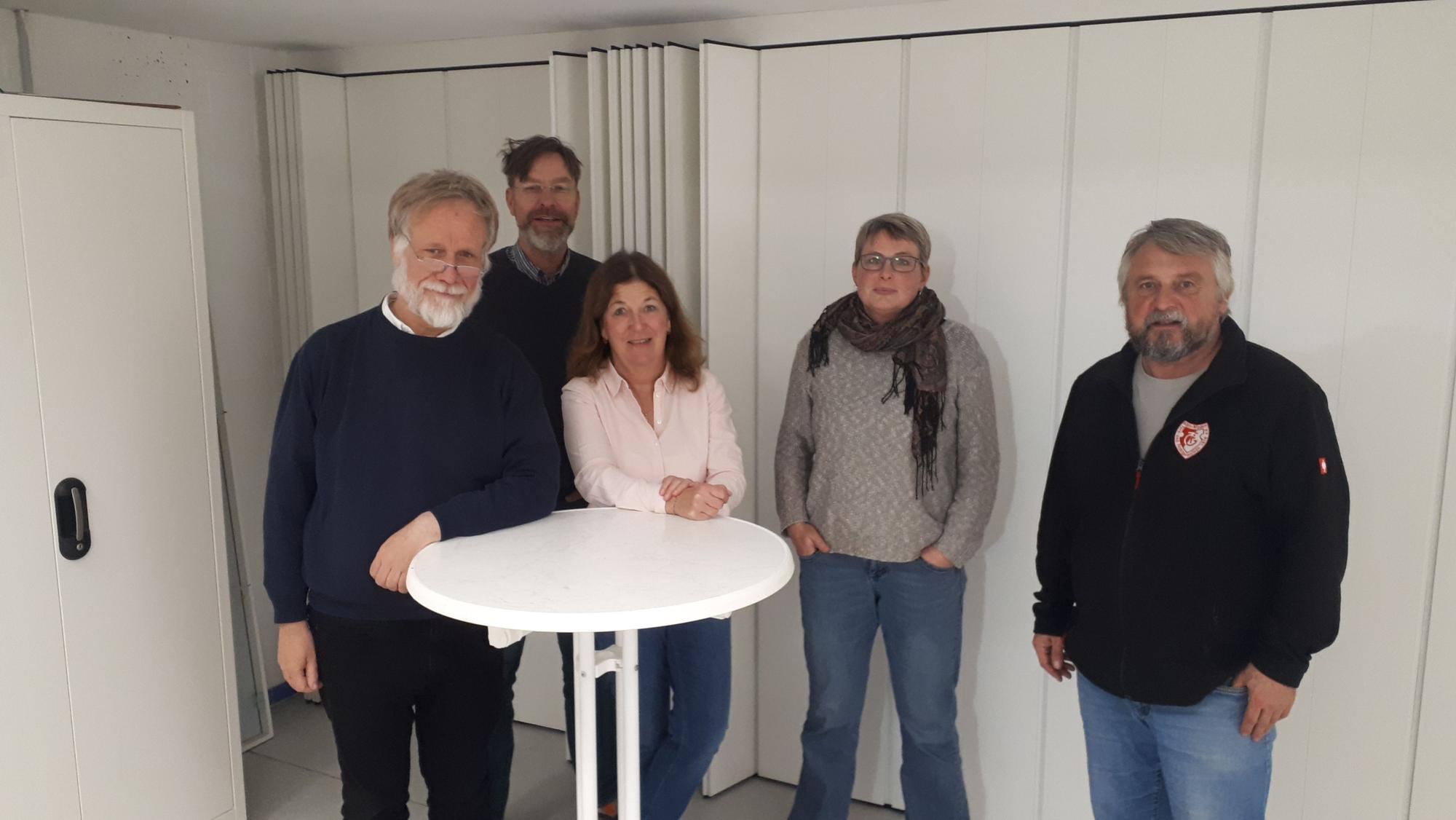 Engagiert fürs Veedel: Winfried Ohlerth, Andreas Langer, Ute Abraham-Körner, Ira Künnecke und Jürgen Cremer.