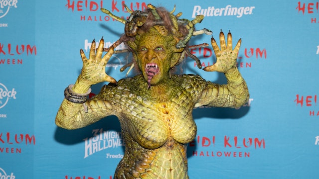 Heidi Klum als Medusa.