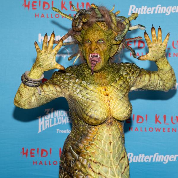 Heidi Klum als Medusa.