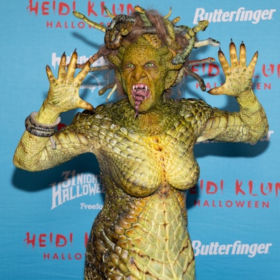 Heidi Klum als Medusa.