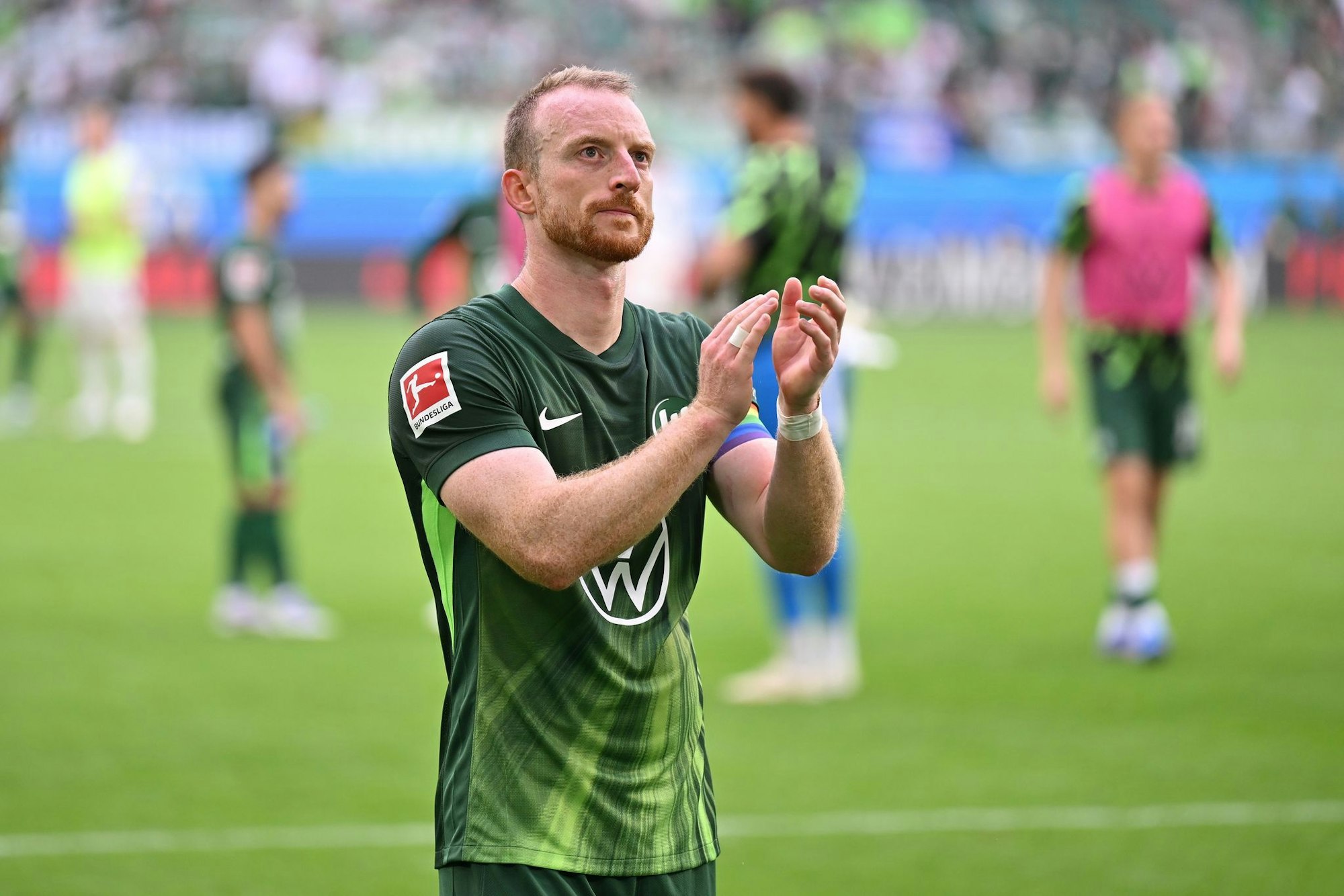 Bleibt in Wolfsburg: Kapitän Maximilian Arnold.