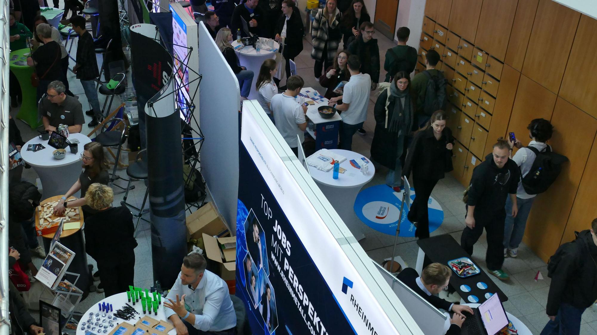 Gut besucht war der Unternehmenstag der Hochschule Bonn-Rhein-Sieg am Mittwoch und Donnerstag.