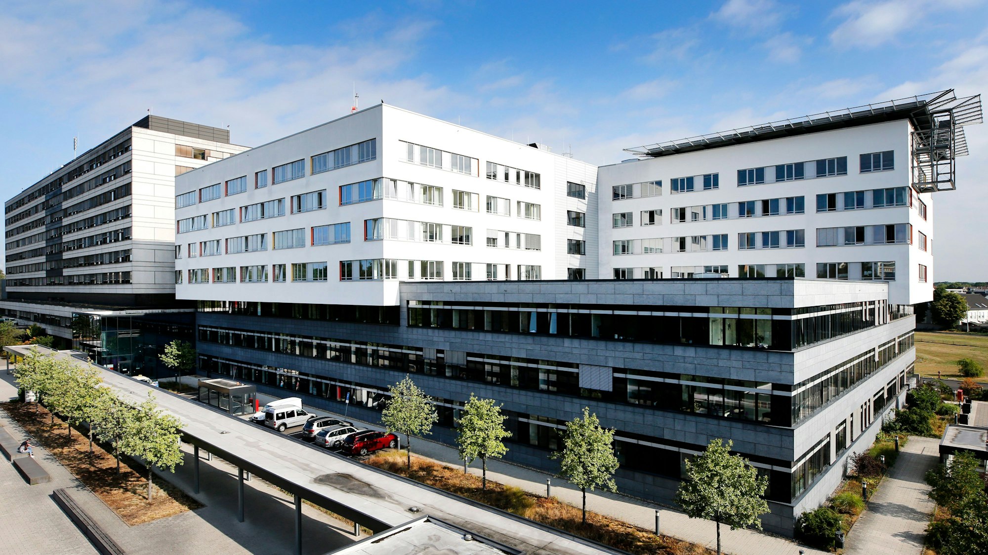 Im Klinikum Köln-Merheim wurde durchsucht.