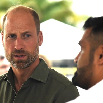 Prinz William bei einem Termin in Brasilien.