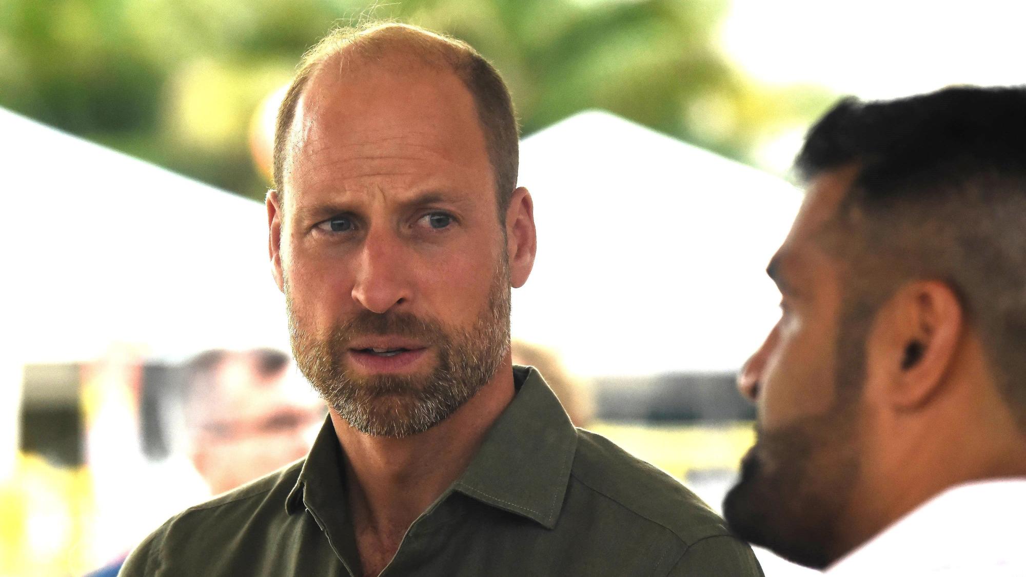 Prinz William bei einem Termin in Brasilien.