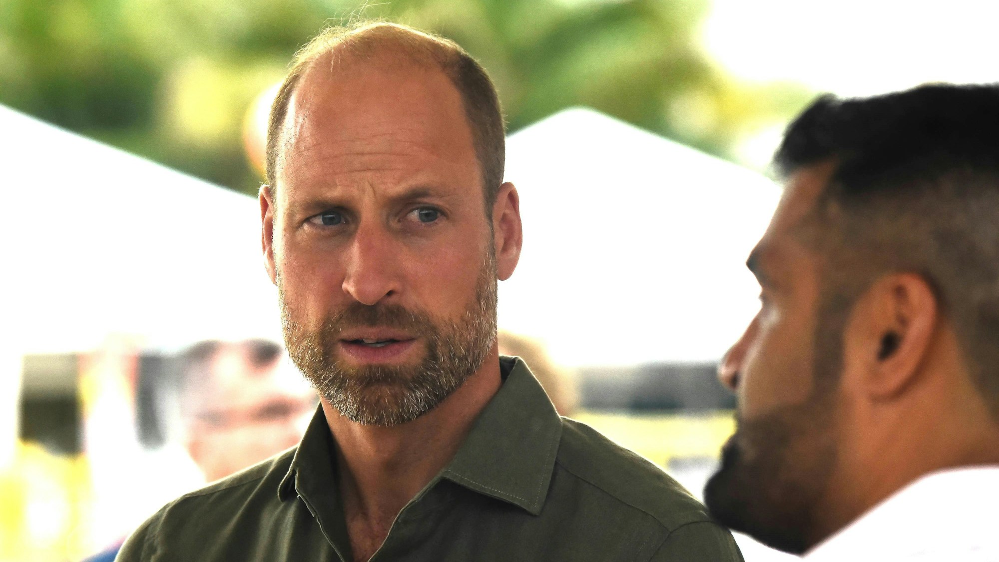 Prinz William bei einem Termin in Brasilien.