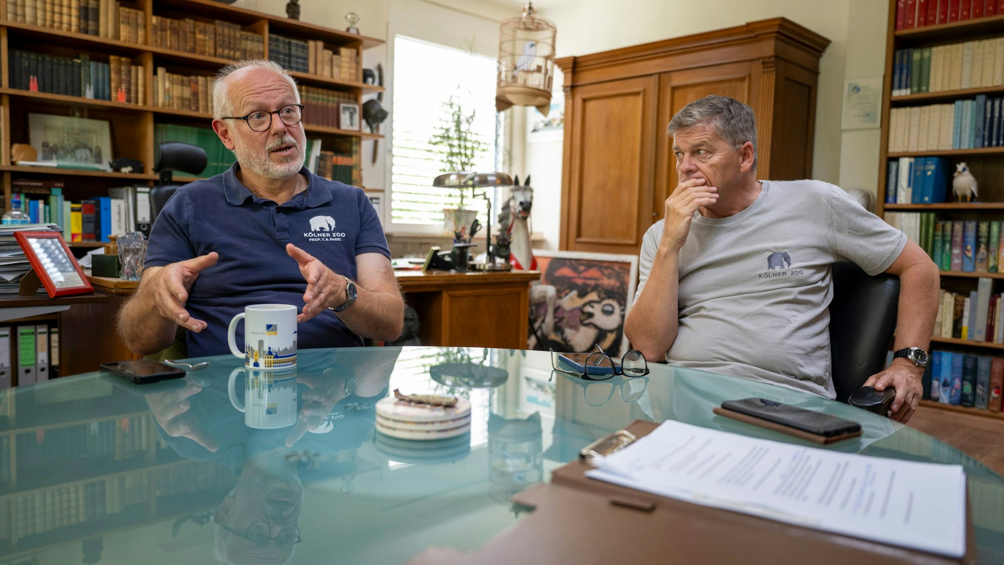 Interview mit Theo Pagel und Christopher Landsberg vom Kölner Zoo.