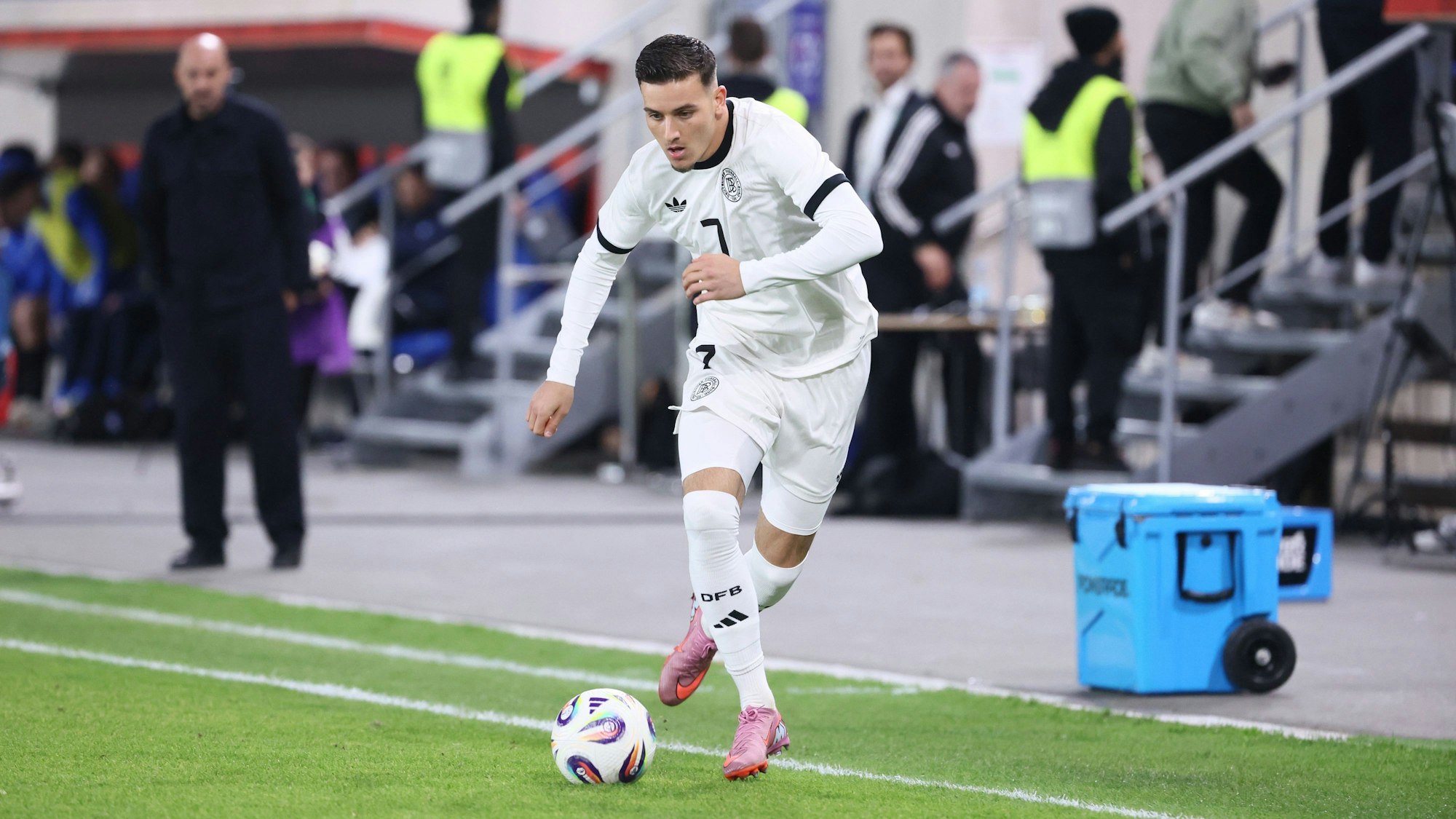 Said El Mala vom 1. FC Köln bei der deutschen U21-Nationalmannschaft