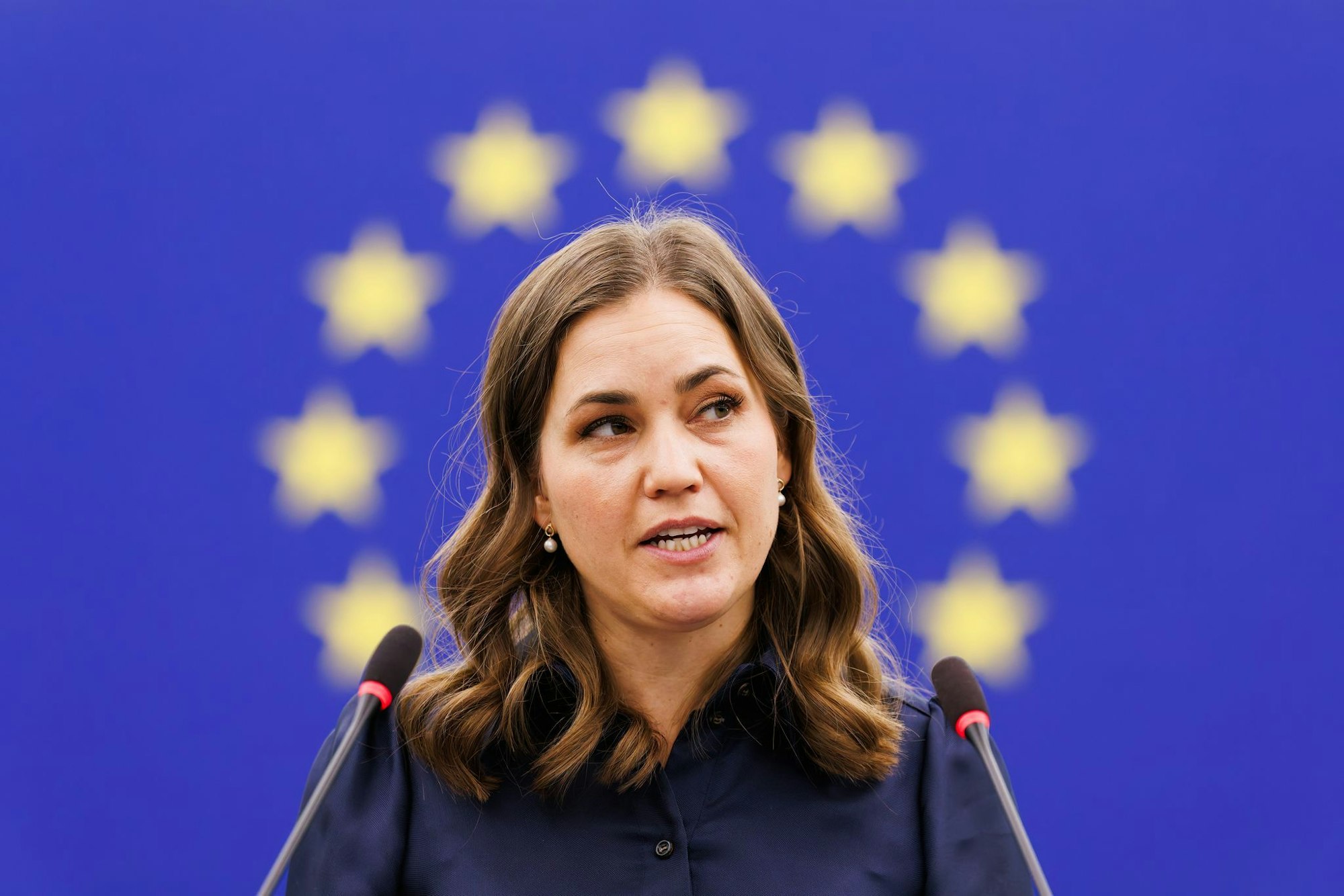 Sieht die Einigung auch als Signal an Russland: Dänemarks Europaministerin Marie Bjerre. (Archivbild)