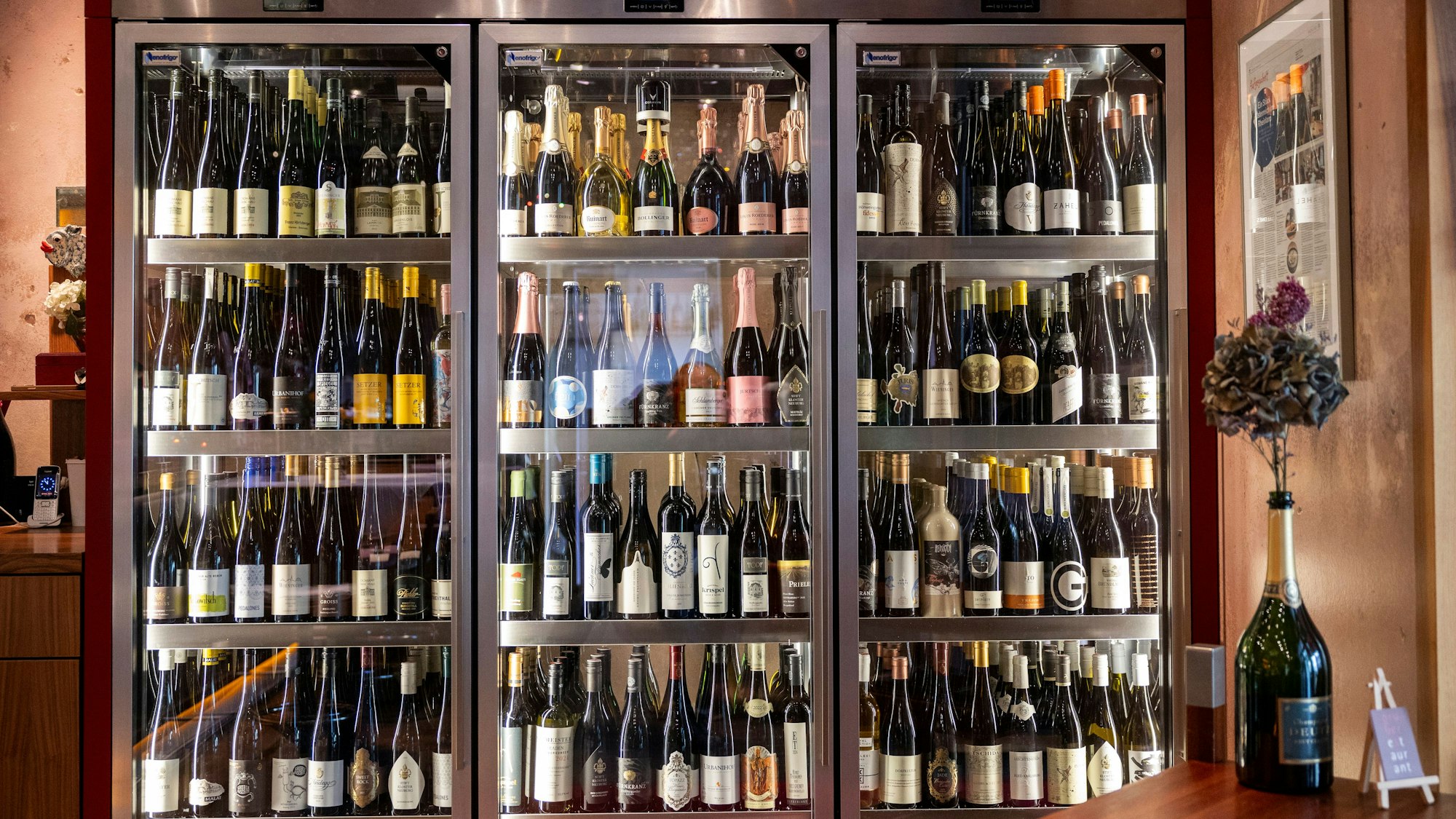 Weinschrank im Grubers