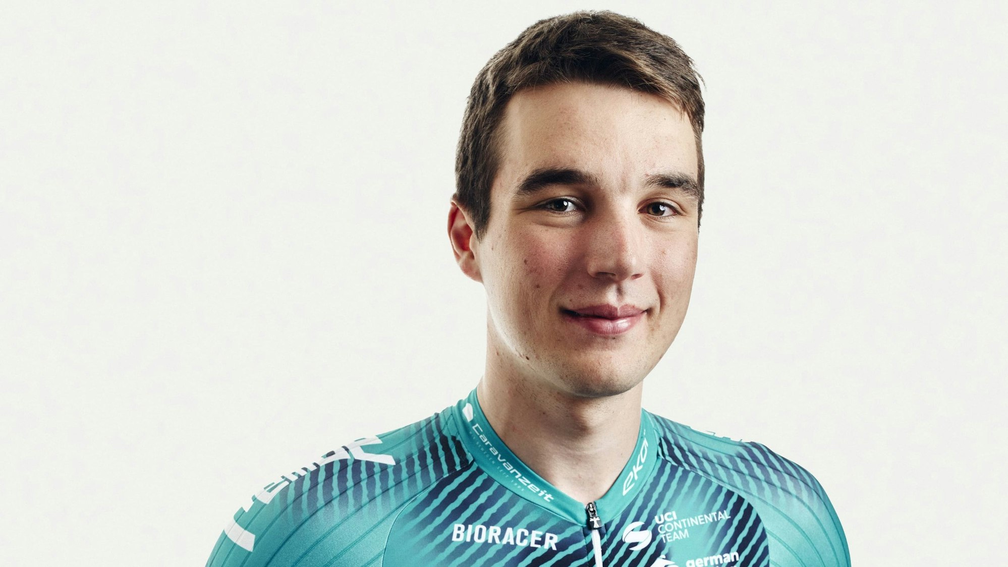 Porträt eines Rennradprofis