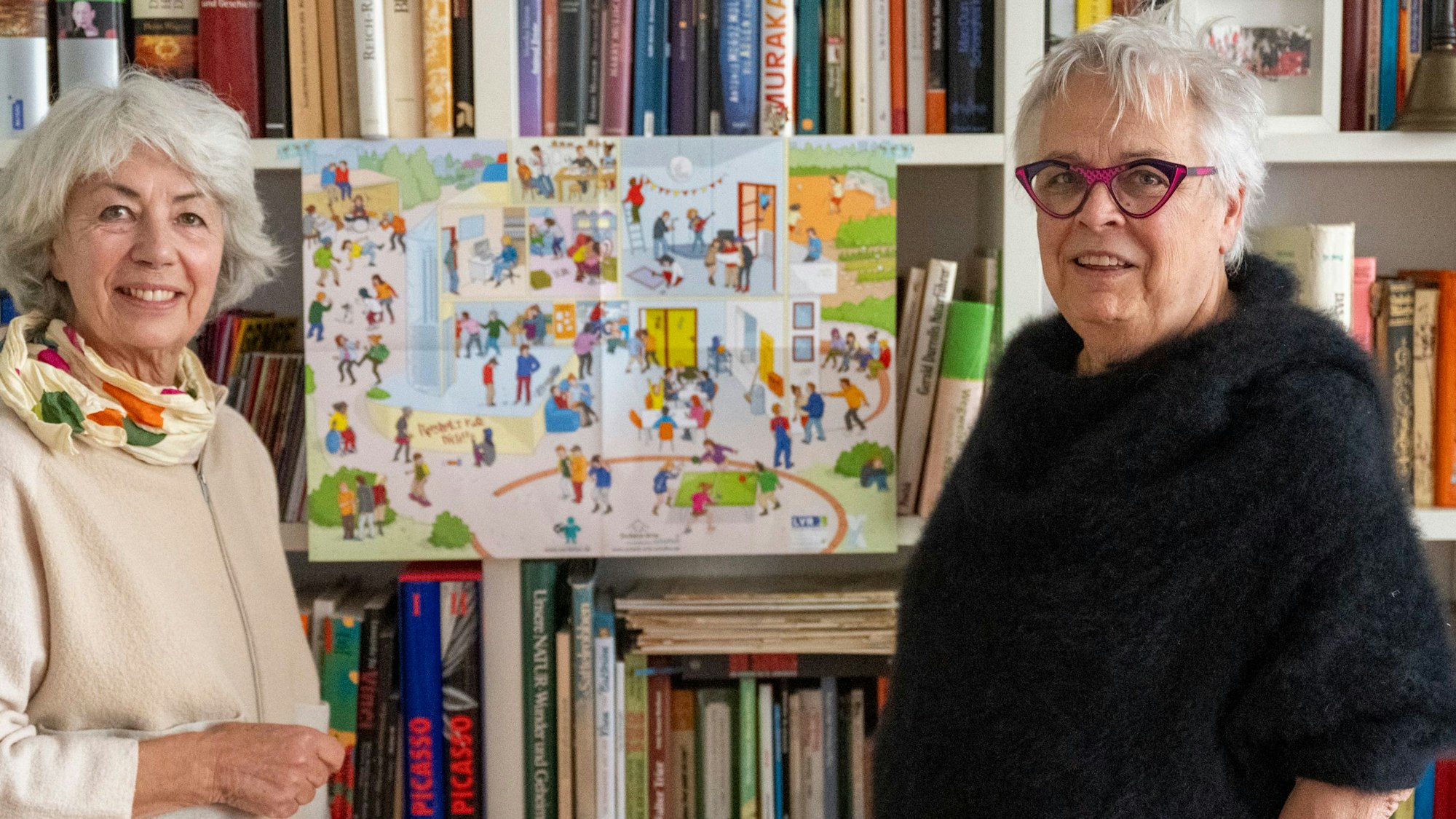 Seit 35 Jahren arbeiten sie zusammen: Dorothee Wolters und Ursula Enders, Gründerin und Geschäftsführerin von Zartbitter e.V., der Kölner Fachberatungsstelle gegen sexuellen Missbrauch an Jungen und Mädchen.