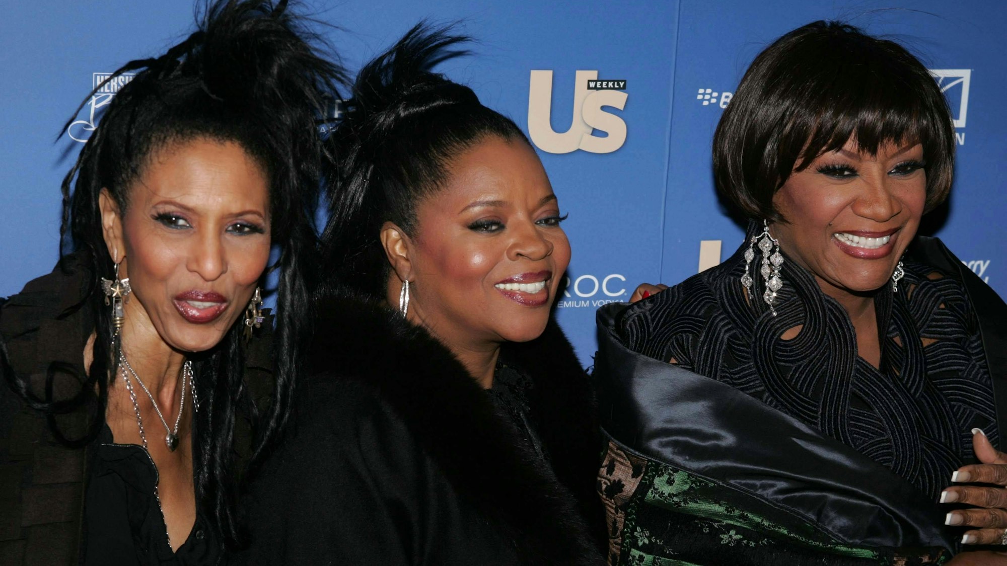 Nona Hendryx (l), Sarah Dash (m) und Patti LaBelle (r) bei der Reunion 2008.