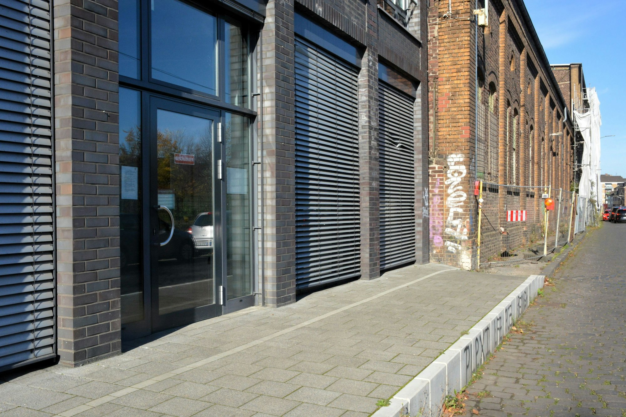 Der Drogenkonsumraum in Köln-Kalk von außen