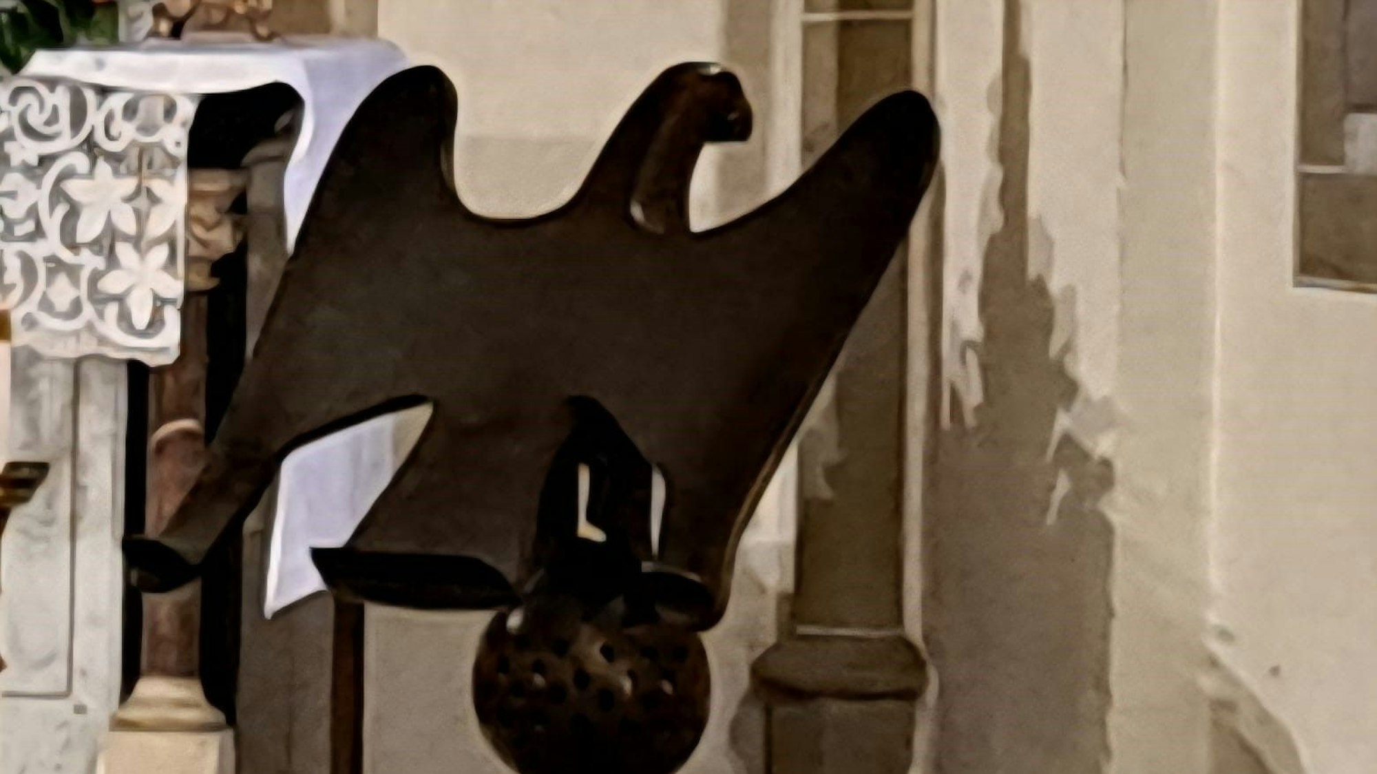 Das gestohlene Pult.