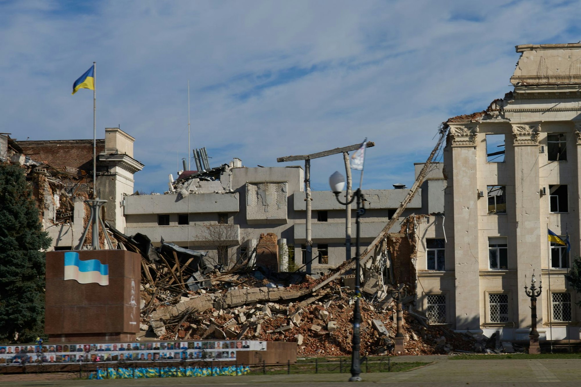 Ständiger russischer Beschuss und Drohnenangriffe gehören im südukrainischen Gebiet Cherson zum traurigen Alltag. (Archivbild)