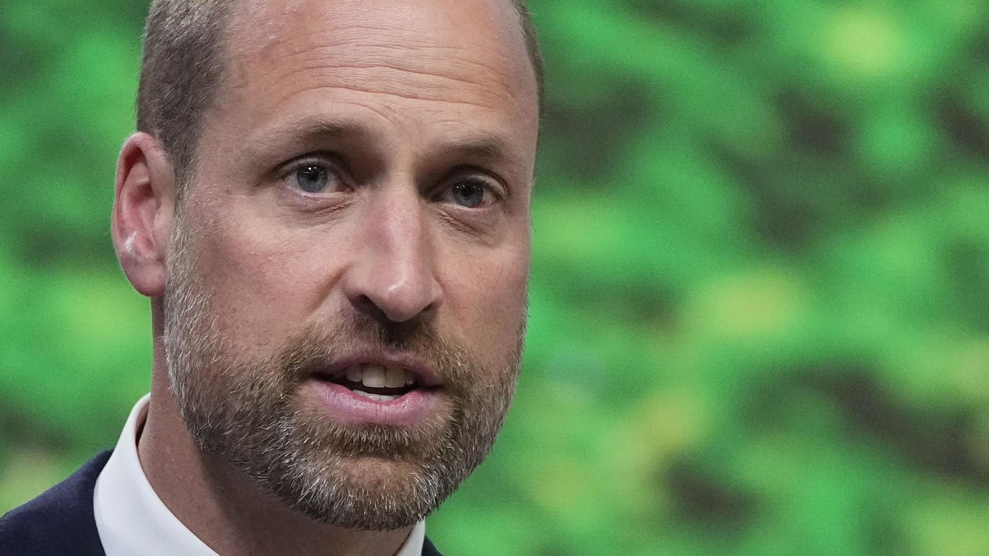 Prinz William spricht während der UN-Klimakonferenz COP30 in Belem.