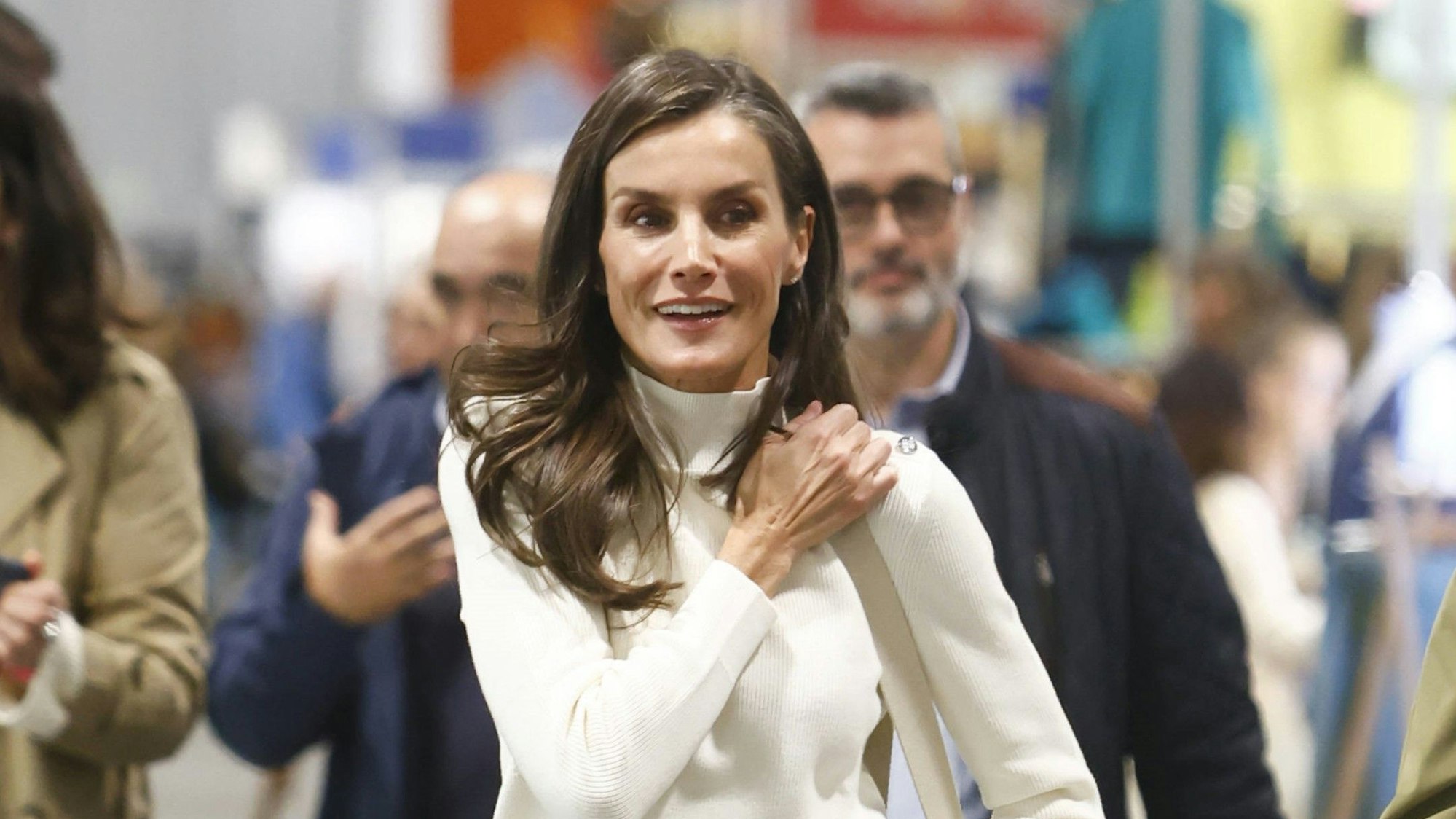 Königin Letizia beim Besuch der Messe BioCultura.