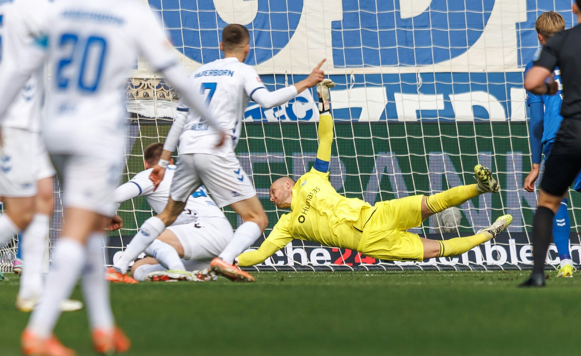 Der entscheidende Treffer des Spiels.