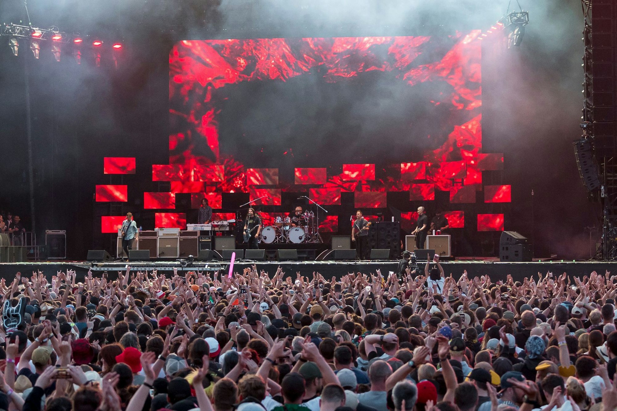 Die Foo Fighters kommen mit ihrer neuen Tour nach Deutschland. (Archivbild)