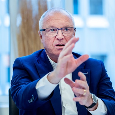 Abschiedsinterview mit Alexander Wüerst, dem scheidenden Vorsitzenden des Vorstandes der Kreissparkasse Köln.
Foto: Michael Bause