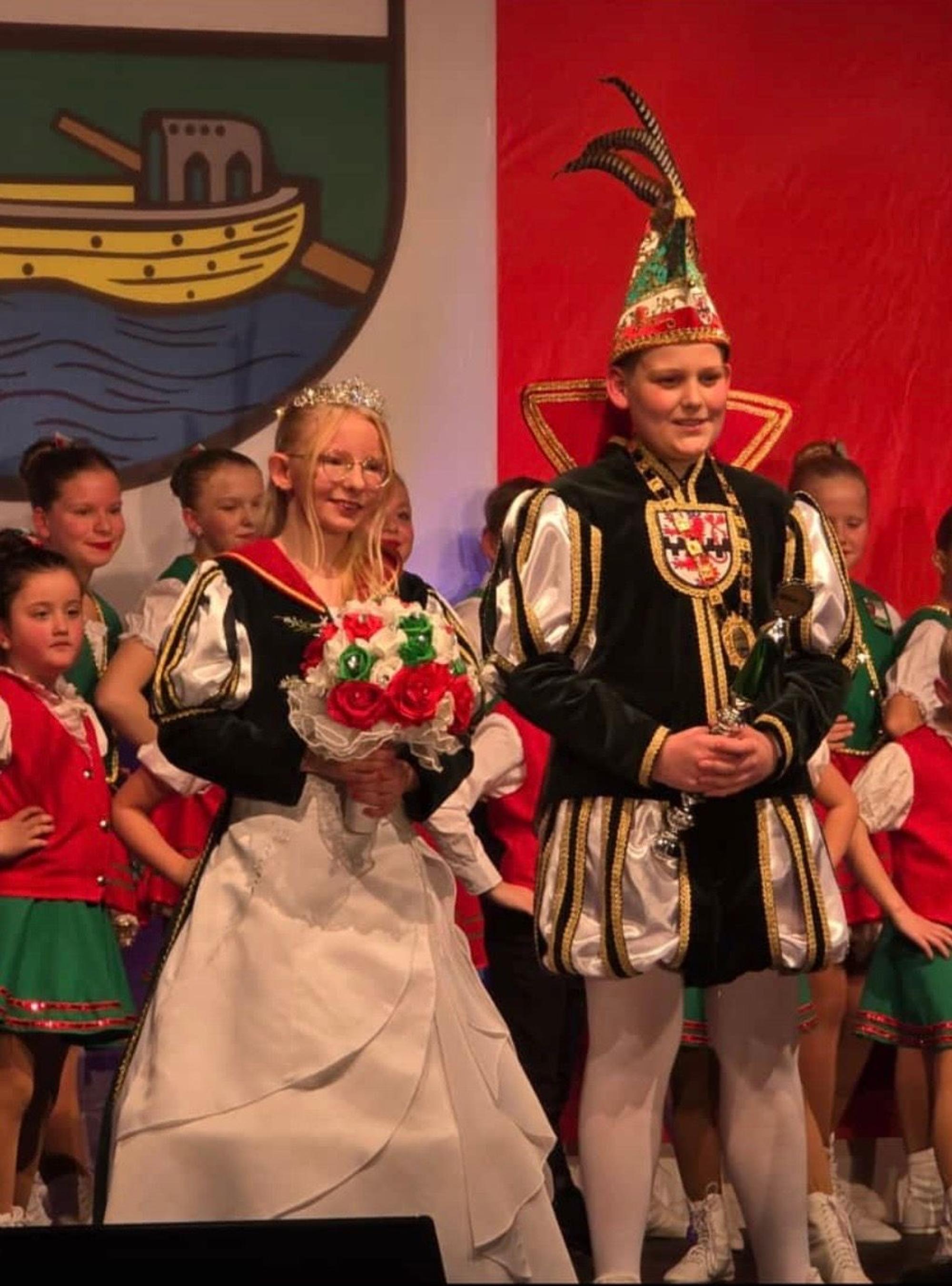 Prinzessin Michelle II. (Weber) und Prinz Milan I. (Hilche)