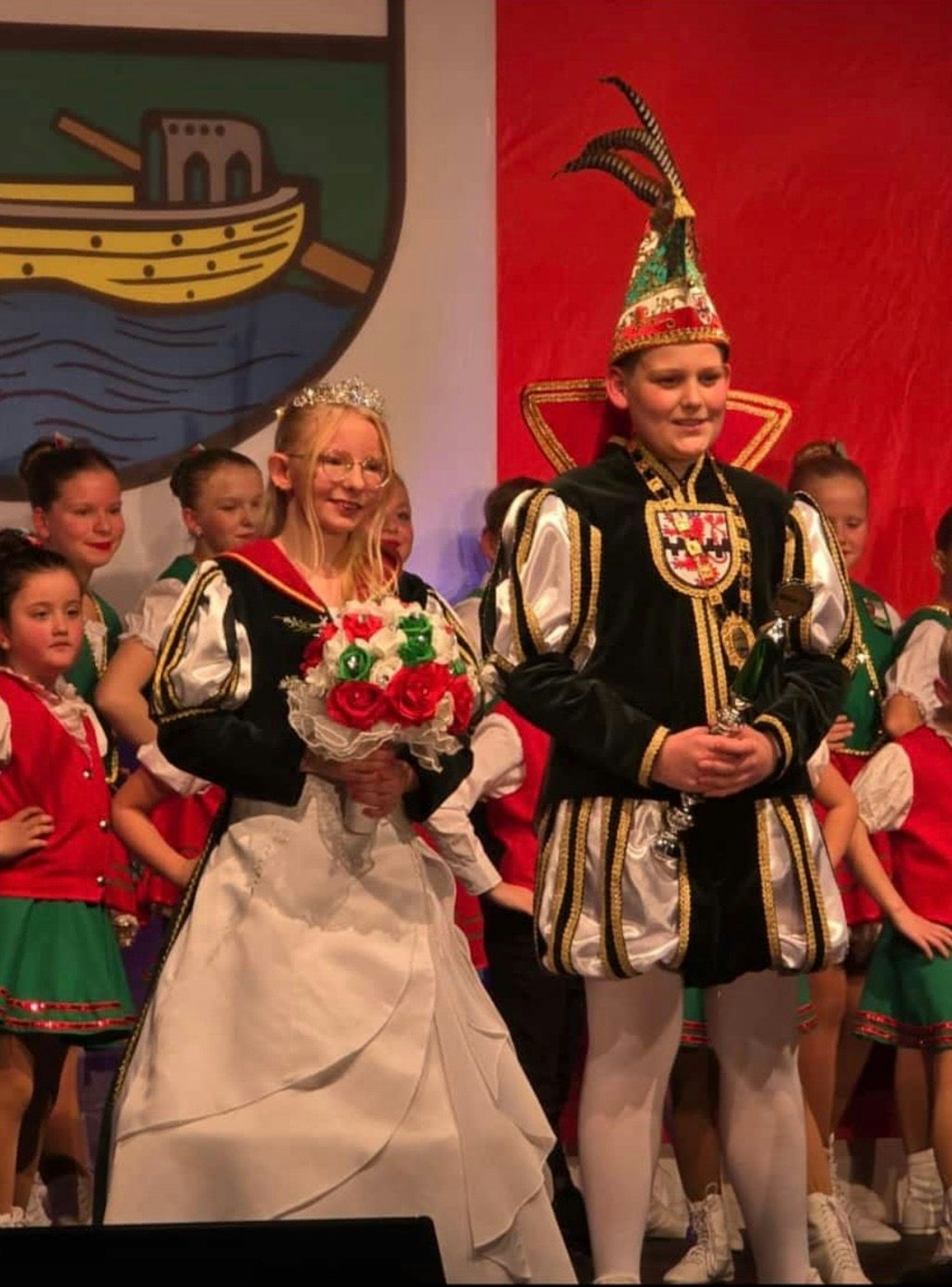 Prinzessin Michelle II. (Weber) und Prinz Milan I. (Hilche)