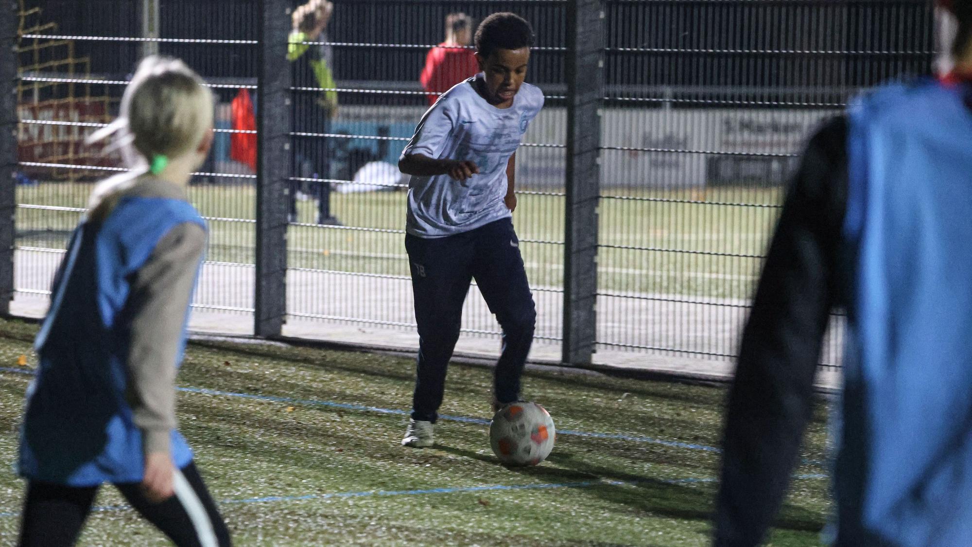 Training der inklusiven Mannschaft vom SSV Lützenkirchen.