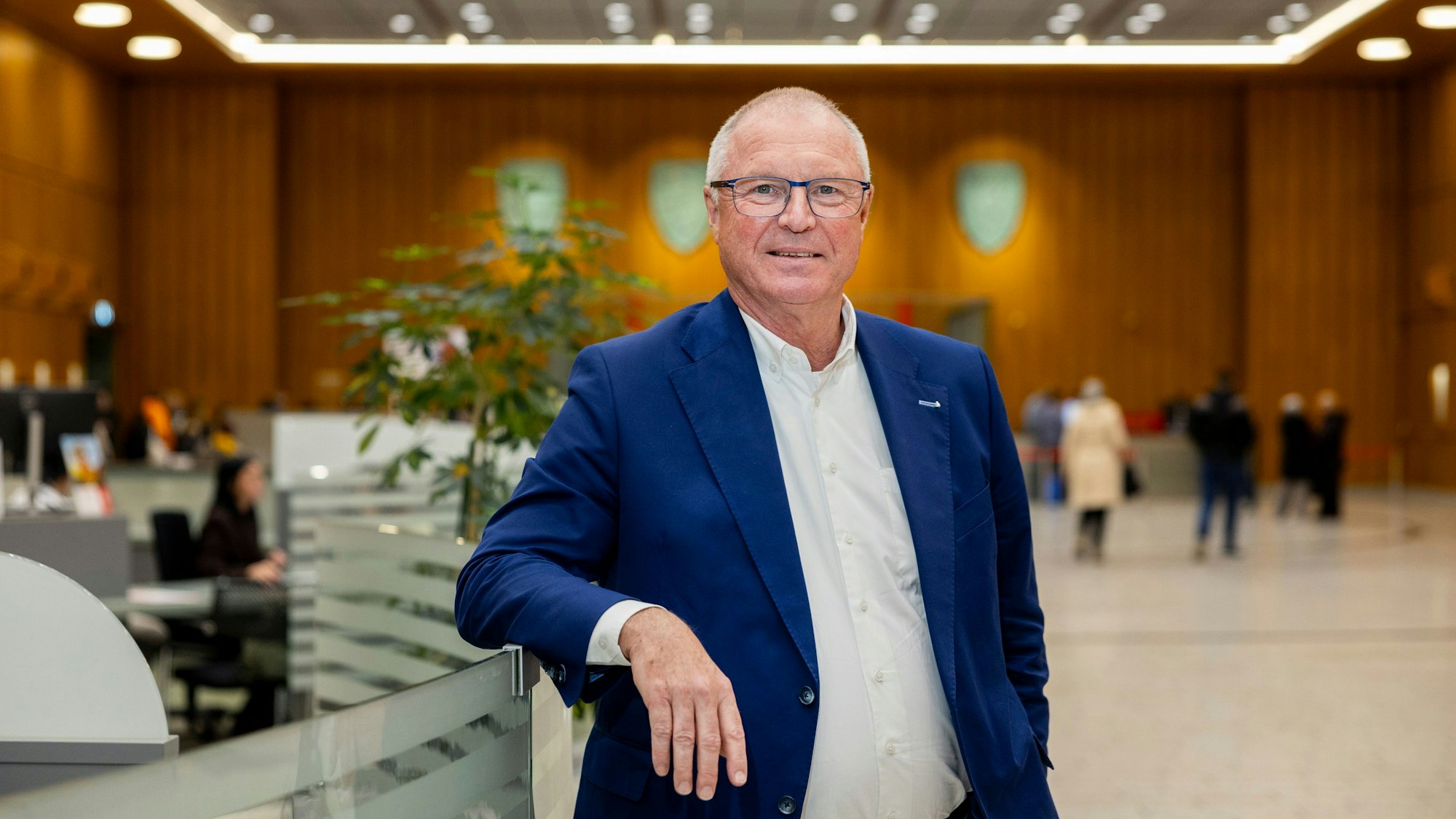 03.11.2025, Köln: Abschiedsinterview mit Alexander Wüerst, dem scheidenden Vorsitzenden des Vorstandes der Kreissparkasse Köln.
Foto: Michael Bause