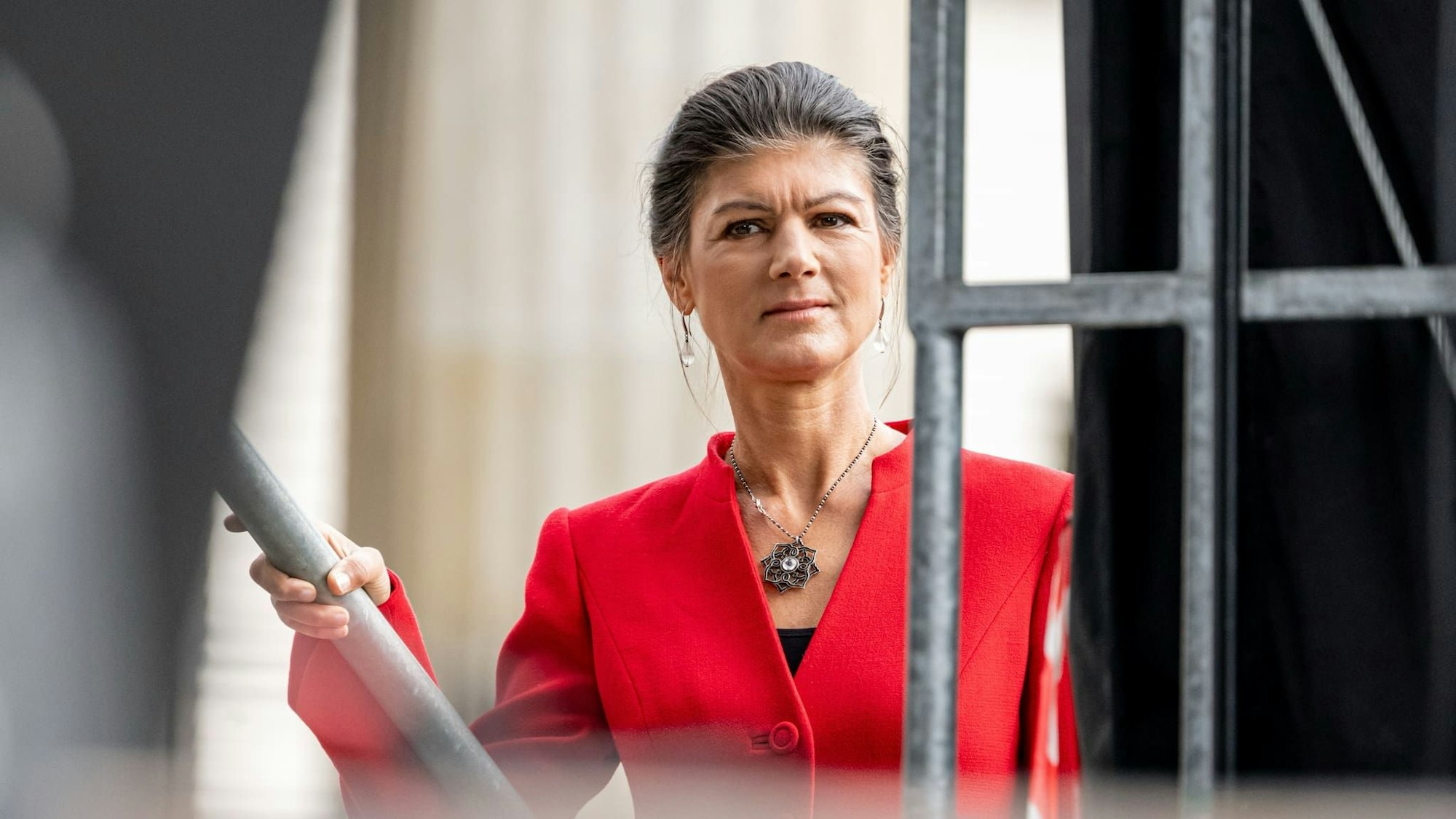 Hinterlässt eine Baustelle beim BSW: Sahra Wagenknecht, Gründerin und scheidende Vorsitzende ihres Polit-Startups. .