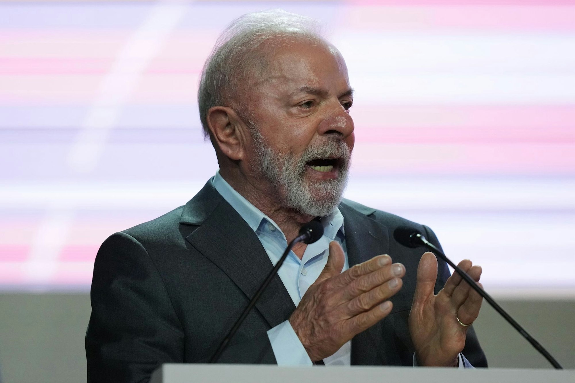 Mit Leidenschaft für die Klimawissenschaft: Brasiliens Präsident Lula.