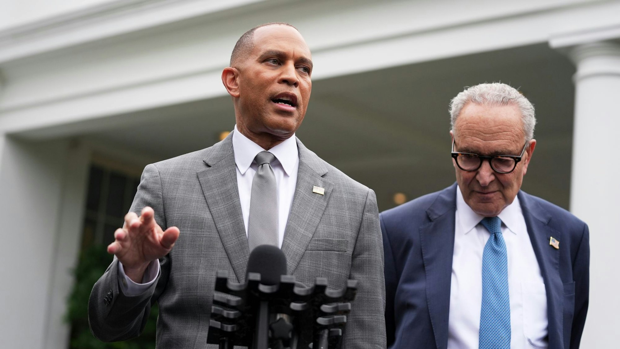 Die Demokraten platzierten immer wieder ein Thema: Gesundheitskosten.