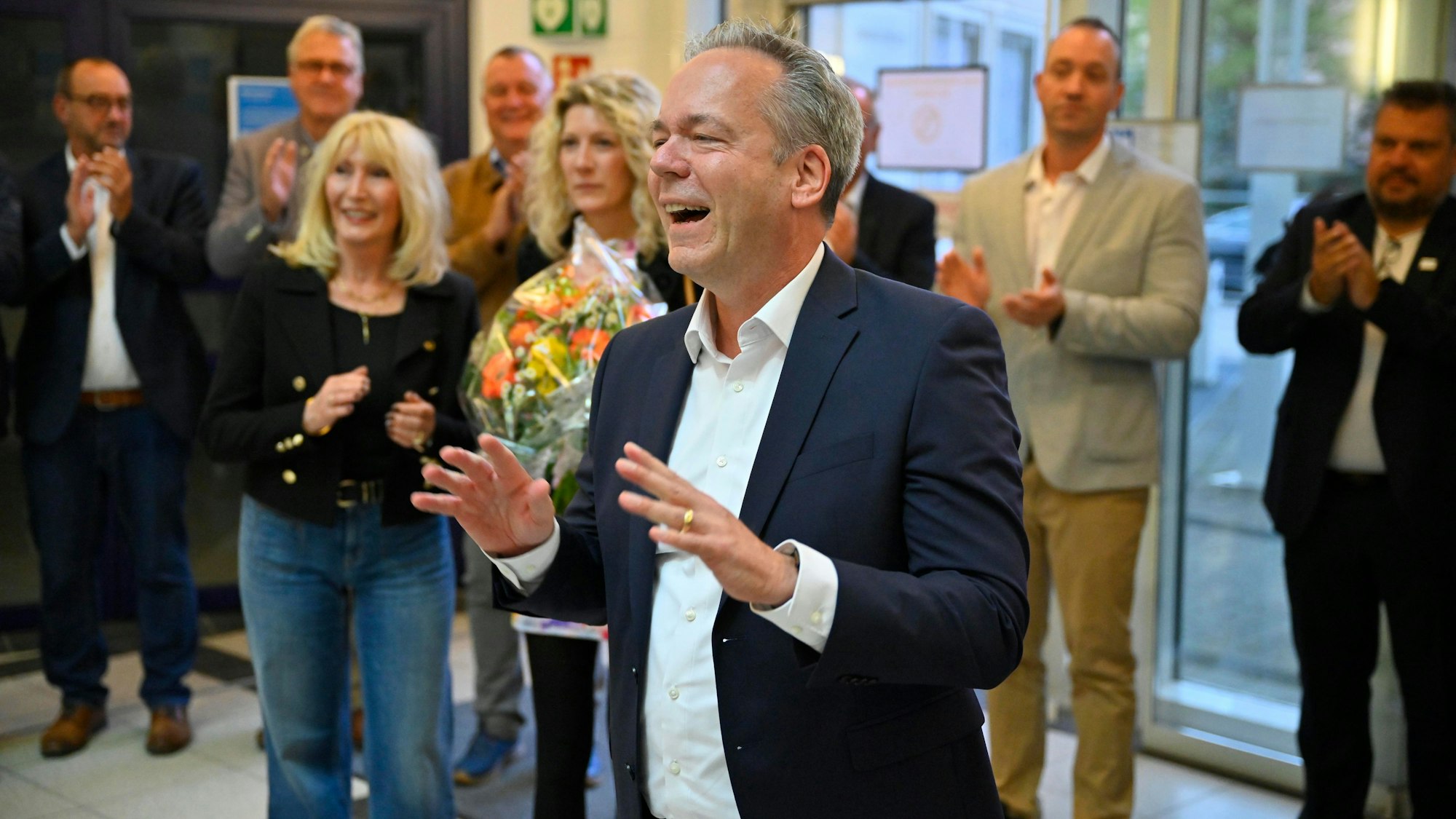 Klaus Grootens im Kreishaus.